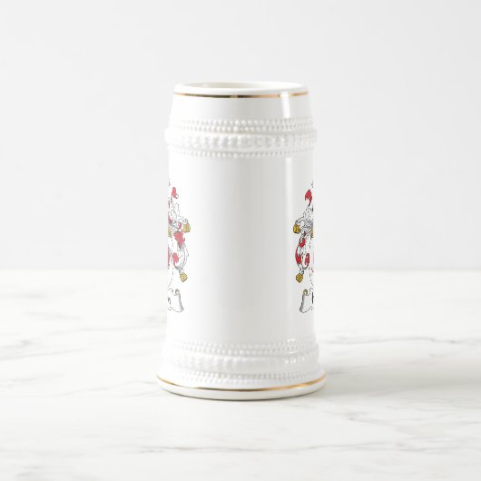 Hahn Family Crest Bierpul (Center)