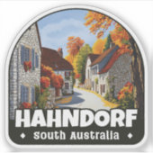 Hahndorf, Adelaide Zuid-Australië Sticker (Voorkant)