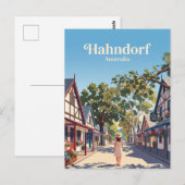 Hahndorf Australië Briefkaart (Voorkant / Achterkant)