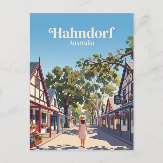 Hahndorf Australië Briefkaart (Voorkant)