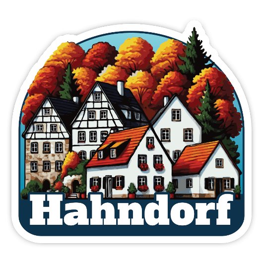 Hahndorf, SA Sticker