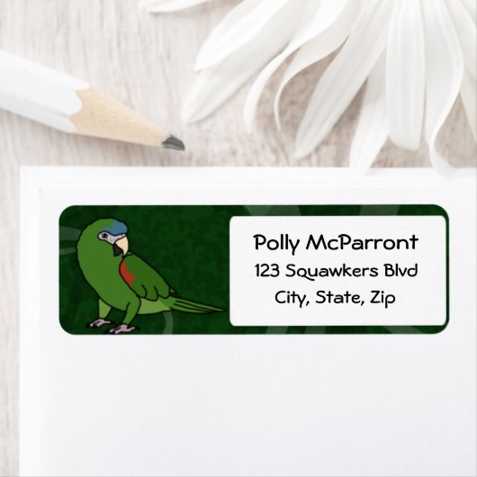 Hahn's Macaw Etiket (Insitu)