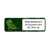 Hahn's Macaw Etiket (Voorkant)