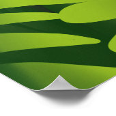 Hahn's Macaw in een oerwoud Poster (Hoek)