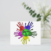 hai Five.png Briefkaart (Staand voorkant)