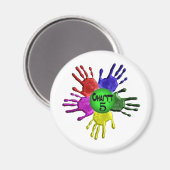 hai Five.png Magneet (Voorkant / Achterkant)