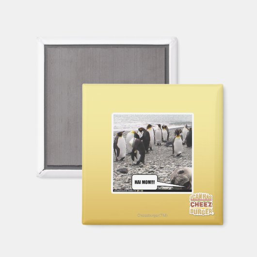 HAI MAM!!! MAGNEET (Voorkant / Achterkant)