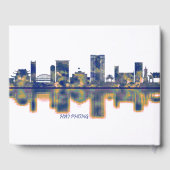 Hai Phong Skyline Gastenboek (Achterkant)