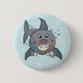 Hai Ronde Button 5,7 Cm (Voorkant)