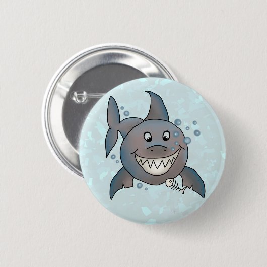 Hai Ronde Button 5,7 Cm (Voorkant /achterkant)