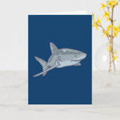 Hai shark kaart (Gele Bloem)