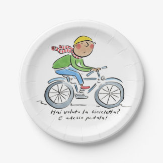 Hai voluto la biciletta? E Adesso pedala! Papieren Bordje