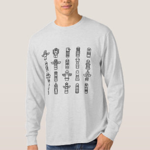 Haida Animals Indiaanse Indianen Haida Indigenous T-shirt