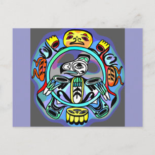 Haida Art Briefkaart