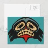 Haida Art Briefkaart (Voorkant / Achterkant)