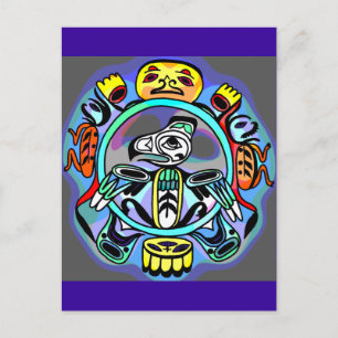 Haida Art Briefkaart