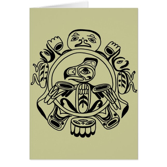 Haida Art - Nativive American Haidia Design (Voorkant)