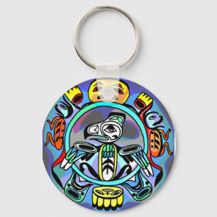Haida Art Sleutelhanger