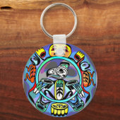 Haida Art Sleutelhanger (Voorkant)
