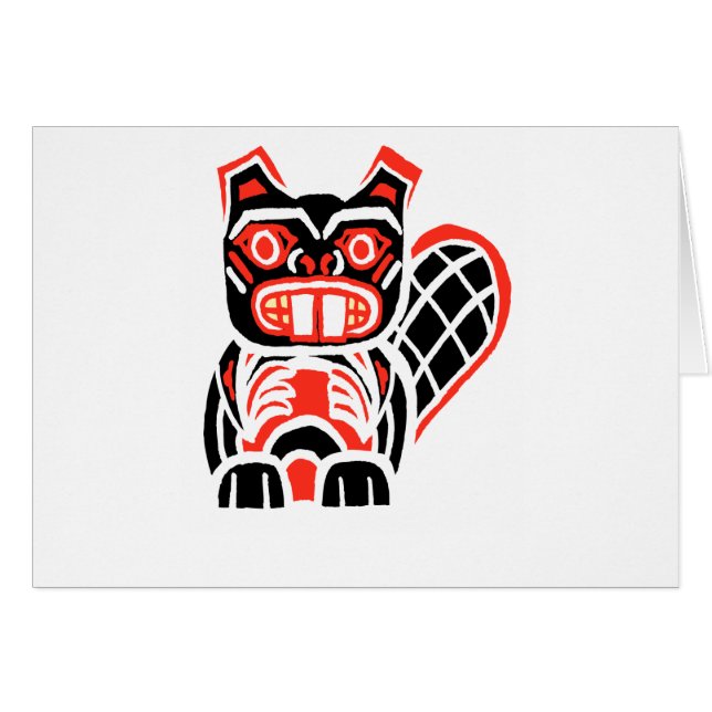 HAIDA BEAVER (Voorkant Horizontaal)