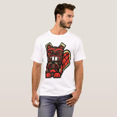 HAIDA BEAVER T-SHIRT (Voorkant volledig)