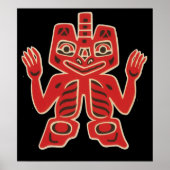 Haida Blanket Design Poster (Voorkant)