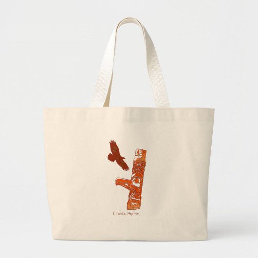 HAIDA-COLLECTIE GROTE TOTE BAG (Voorkant)