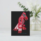 HAIDA EAGLE BRIEFKAART COLLECTIE (Staand voorkant)