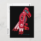 HAIDA EAGLE BRIEFKAART COLLECTIE (Voorkant / Achterkant)