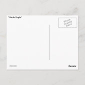 HAIDA EAGLE BRIEFKAART COLLECTIE (Achterkant)