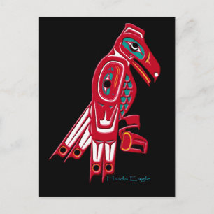 HAIDA EAGLE BRIEFKAART COLLECTIE