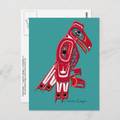 HAIDA EAGLE BRIEFKAARTEN (Voorkant / Achterkant)