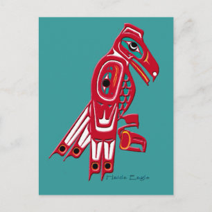 HAIDA EAGLE BRIEFKAARTEN