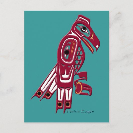 HAIDA EAGLE BRIEFKAARTEN (Voorkant)