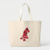 HAIDA EAGLE-Collectie Grote Tote Bag (Voorkant)