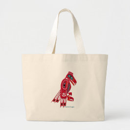 HAIDA EAGLE-Collectie Grote Tote Bag