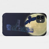 Haida Eagle, Full Moon & Totem Pole Native Art Case-Mate iPhone Case (Achterkant (horizontaal))