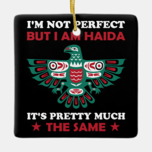 Haida Eagle Haida Nation Native American Gift Idea Keramisch Ornament