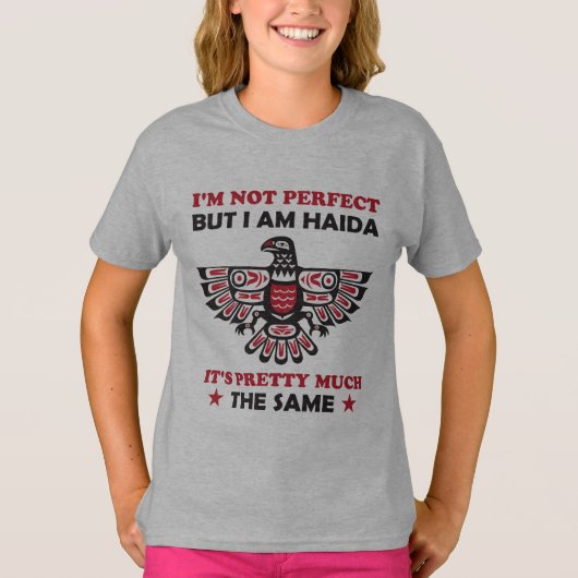 Haida Eagle Haida Nation Native Pride Gift Ideeën T-shirt (Voorkant)