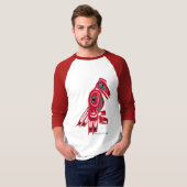 HAIDA EAGLE Native American Art T-shirt Collectie (Voorkant volledig)