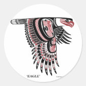 Haida Eagle sticker (Voorkant)