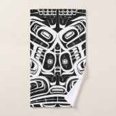 Haida Eagle Thunderbird Northwest Columbia Bad Handdoek (Handdoek)