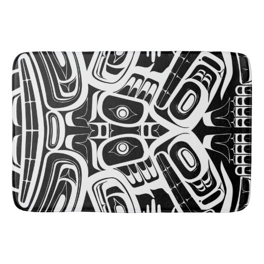 Haida Eagle Thunderbird Northwest Columbia Badmat (Voorkant)