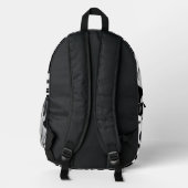 Haida Eagle Thunderbird Northwest Columbia Bedrukte Rugzak (Achterkant)