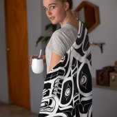 Haida Eagle Thunderbird Northwest Columbia Deken