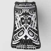 Haida Eagle Thunderbird Northwest Columbia Golfheadcover (Draai 90)