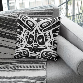 Haida Eagle Thunderbird Northwest Columbia Kussen