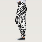 Haida Eagle Thunderbird Northwest Columbia Leggings (Links)