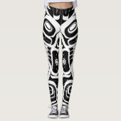 Haida Eagle Thunderbird Northwest Columbia Leggings (Voorkant)