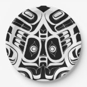 Haida Eagle Thunderbird Northwest Columbia Papieren Bordje (Voorkant)